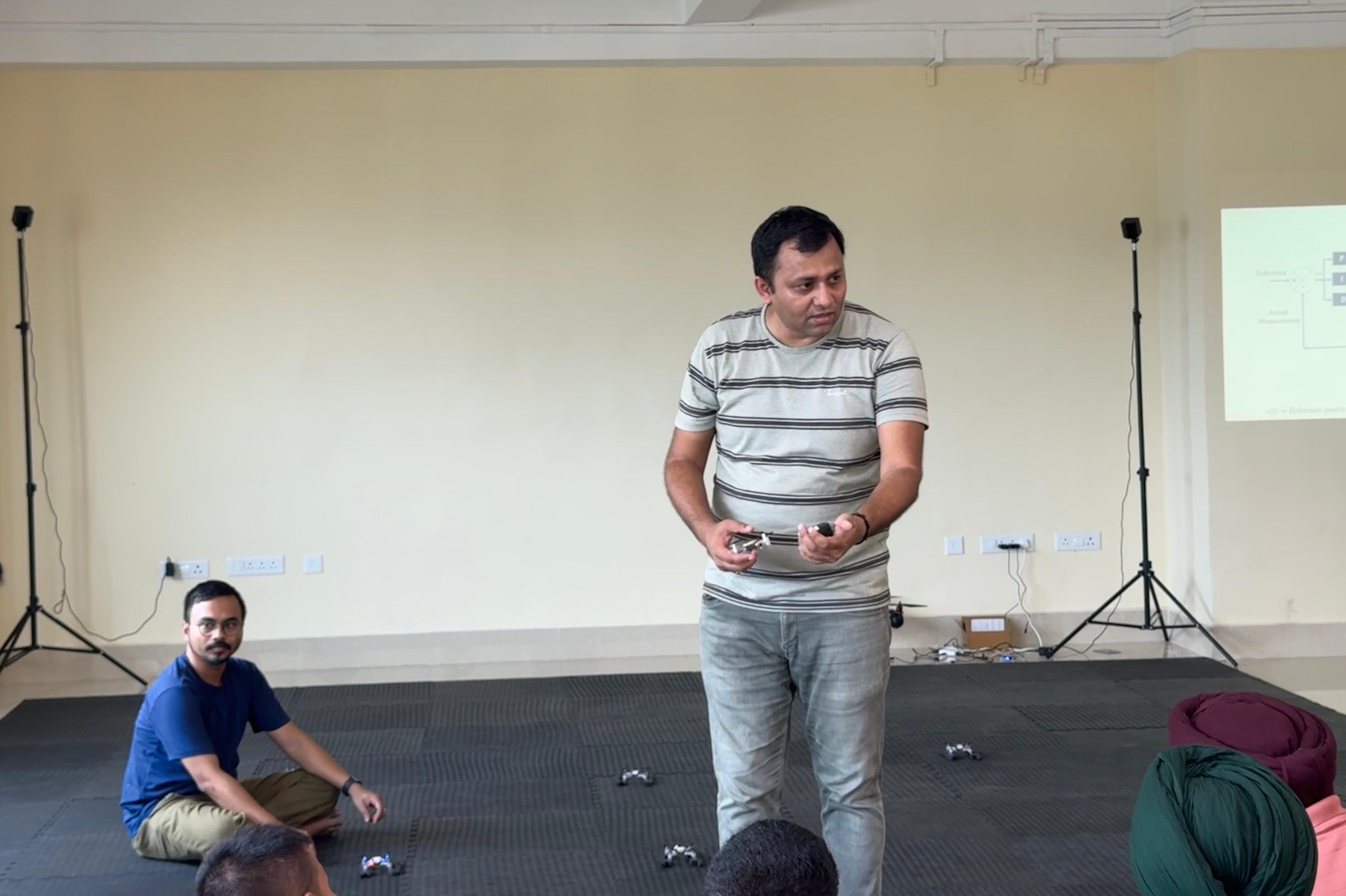 Drone Workshop at CoRE Lab, EEE Dept., IIT Guwahati (11-09-2025)